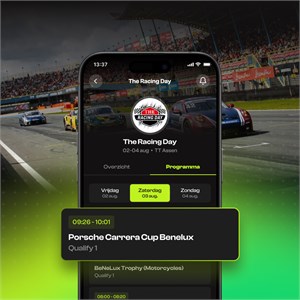 Blijf op de hoogte met de gratis Raceboard app! 